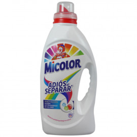 Micolor detergente líquido 1,426 l. Adiós al separar.