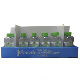 Johnson's body oil 3X500 ml. Display Aloe Vera.