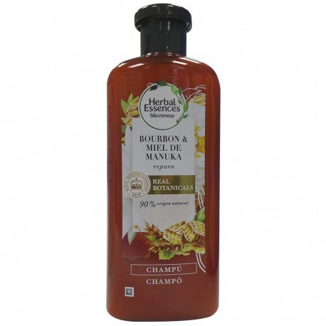 Herbal essences shampoo 400 ml. Bourbon & honey of manuka.