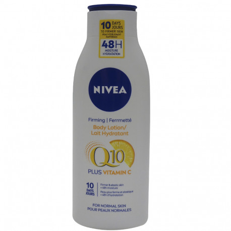 Nivea body milk 400 ml. Q10 Plus vitamina C normal skin.