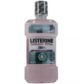 Listerine antiseptic mouthwash 500 ml. Zero.
