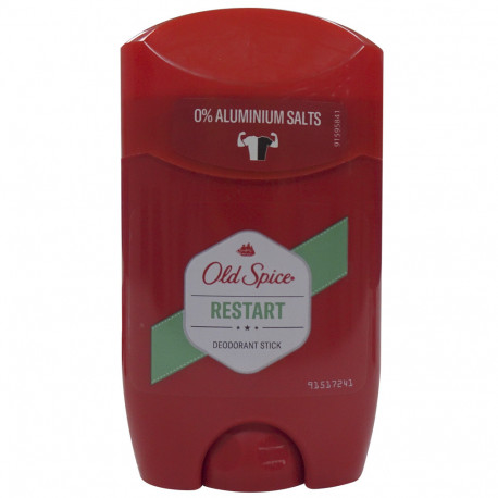 Old Spice desodorante stick 50 ml. Restart.