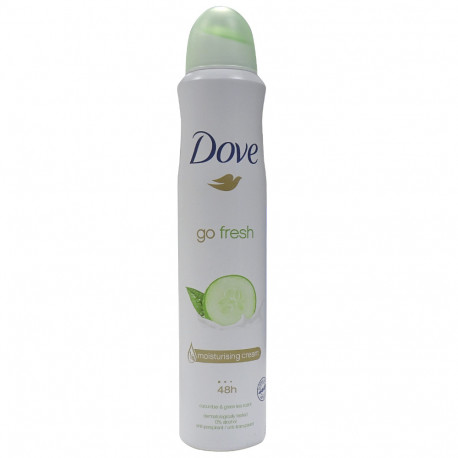 Dove spray ml. Go Fresh Pepino Té Verde. - Tarraco Import Export