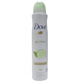 Dove desodorante spray 200 ml. Go Fresh Pepino y Té Verde.