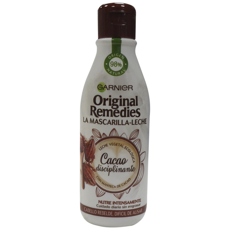 Garnier Original Remedies mascarilla ml. Leche y cacao. - Tarraco Import