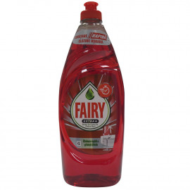 Fairy lavavajillas líquido 650 ml. Bayas Rojas.