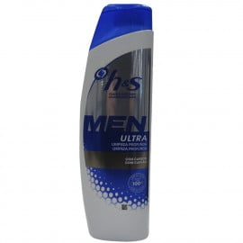 H&S shampoo 225 ml. Anti-dandruff men ultra with coal.