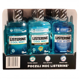 Listerine display 500 ml. 21 u. Mixto.