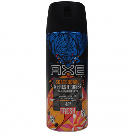 Axe desodorante bodyspray 150 ml. Fresh skateboard.