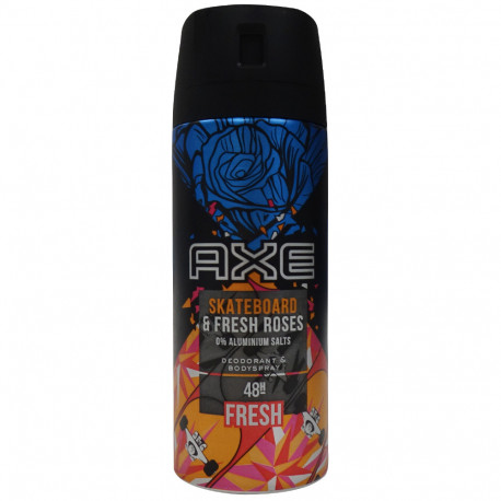 Axe deodorant bodyspray 150 ml. Fresh skateboard.