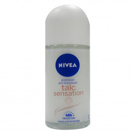 Nivea desodorante roll-on 50 ml. Talc sensation.
