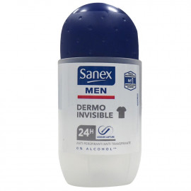 Sanex desodorante roll-on 50 ml. Men dermo invisible.