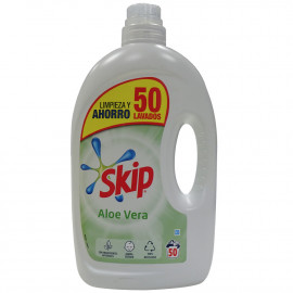 Skip detergente líquido 50 dosis 2,5 l. Aloe Vera.