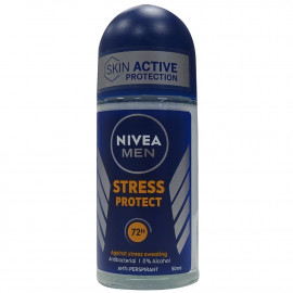 Nivea desodorante roll-on 50 ml. Men stress protect.