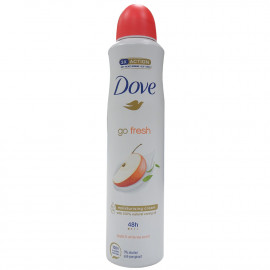 Dove desodorante spray 250 ml. Go Fresh Manzana y té blanco.