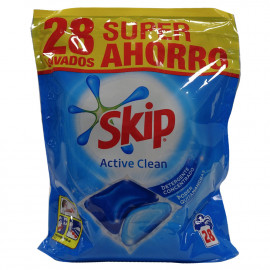 Skip detergent tabs 28 u. Active Clean.