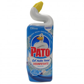 Pato WC gel total action 750 ml. Marine desinfectante.