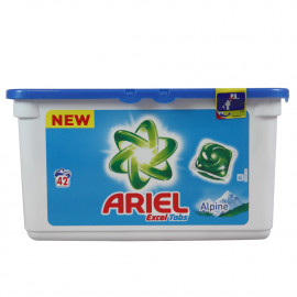 Ariel detergent - tabs 42 u. Alpine.