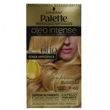 Palette Oleo hair dye. Nº 9-60 Rubio arena.