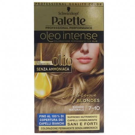 Palette Oleo Intense tinte. Nº 7-10 Natural blonde.