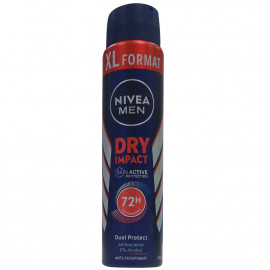 Nivea desodorante spray 250 ml. Men Dry Impact.