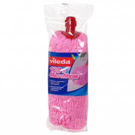 Vileda pink mop soft 1 u. 100% Microfibre + collect.