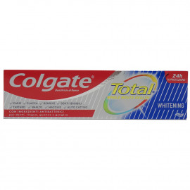Colgate pasta de dientes 75 ml. Total blanqueador.
