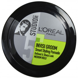L'Oréal studio line pasta fijadora para el pelo 75 ml. Invisi groom.