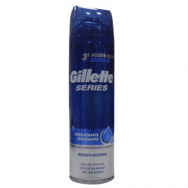 Gillette series gel afeitar 200 ml. Hidratante.