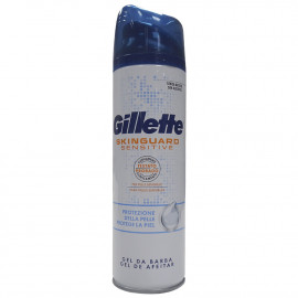 Gillette Skinguard gel de afeitar 200 ml. Piel sensible.