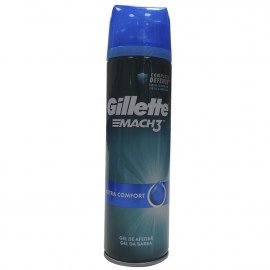 Gillette Mach 3 gel de afeitar 200 ml. Extra Confort.
