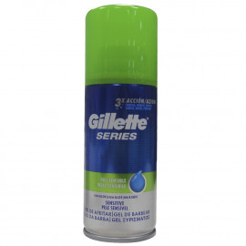 Gillette Series shaving gel 75 ml. Sensitive Aloe vera.