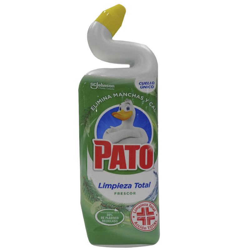 PATO® - WC Frescor total, Limpiador Quitamanchas para Inodoro, 750 ml, Pack  de 3 Unidades : : Salud y cuidado personal