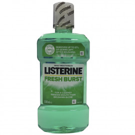 Listerine antiséptico bucal 500 ml. Explosión fresca.