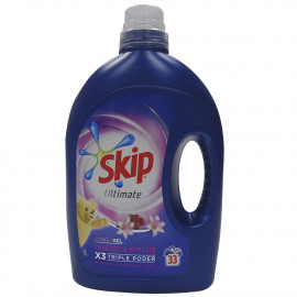 Skip detergente líquido 33 dosis 1,65 l. Ultimate fragancia Mimosín.