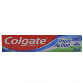 Colgate pasta de dientes 75 ml Triple Acción.
