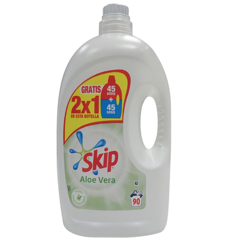 Skip liquid detergent 53+53 dose 2X2,65 l. Sensitive. - Tarraco Import  Export