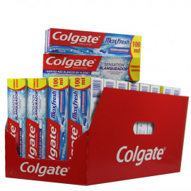 Colgate toothpaste 100 ml. Mixed case 15 u. Maxfresh + 21 u. Whitening.