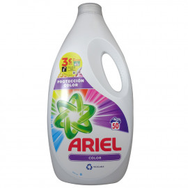 Ariel detergente gel 50 dosis 2.750 ml. Color.