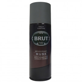 Brut spray deodorant 200 ml. Musk.