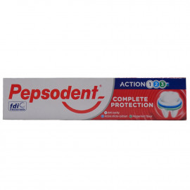 Pepsodent pasta de dientes 75 ml. Protección completa.