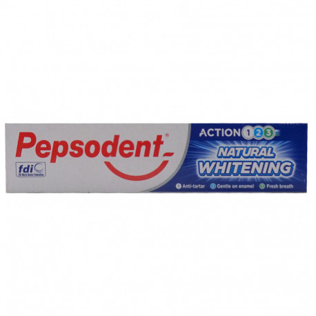 Pepsodent toothpaste 75 ml. Blanqueador.