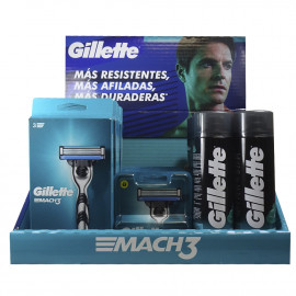 Gillette Mach 3 display 24 u.