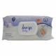 Lov'yc wipes 72 u. baby sensitive cream.
