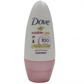 Dove desodorante roll-on 50 ml. Nenúfar y rosa.