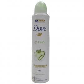 Dove deodorant spray 250 ml. Go Fresh cucumber & green tea.