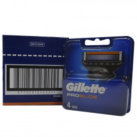 Gillette Fusion 5 Proglide cuchillas 4 u. Minibox.