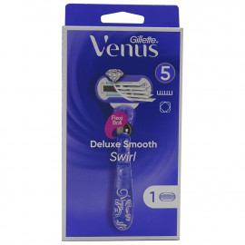 Gillette Venus Swirl razor 5 blades 1 u. Deluxe smooth.