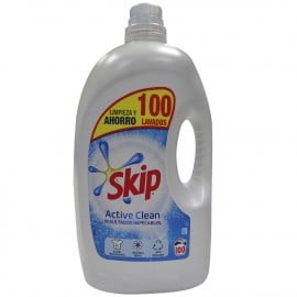 Skip detergente líquido 100 dosis 5 l. Active clean.