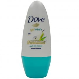 Dove desodorante roll-on 50 ml. Go Fresh pera y aloe Vera.